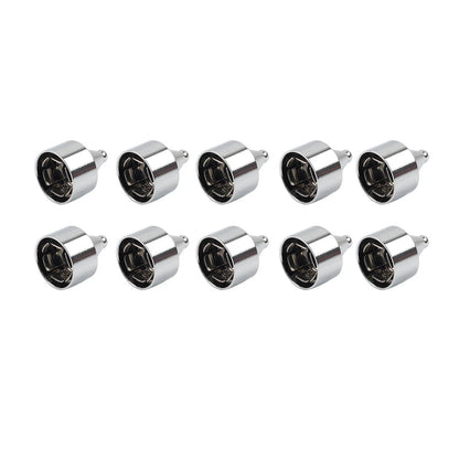 10 x Head Bolt Cover Spike Caps for Harley Road King, Dyna