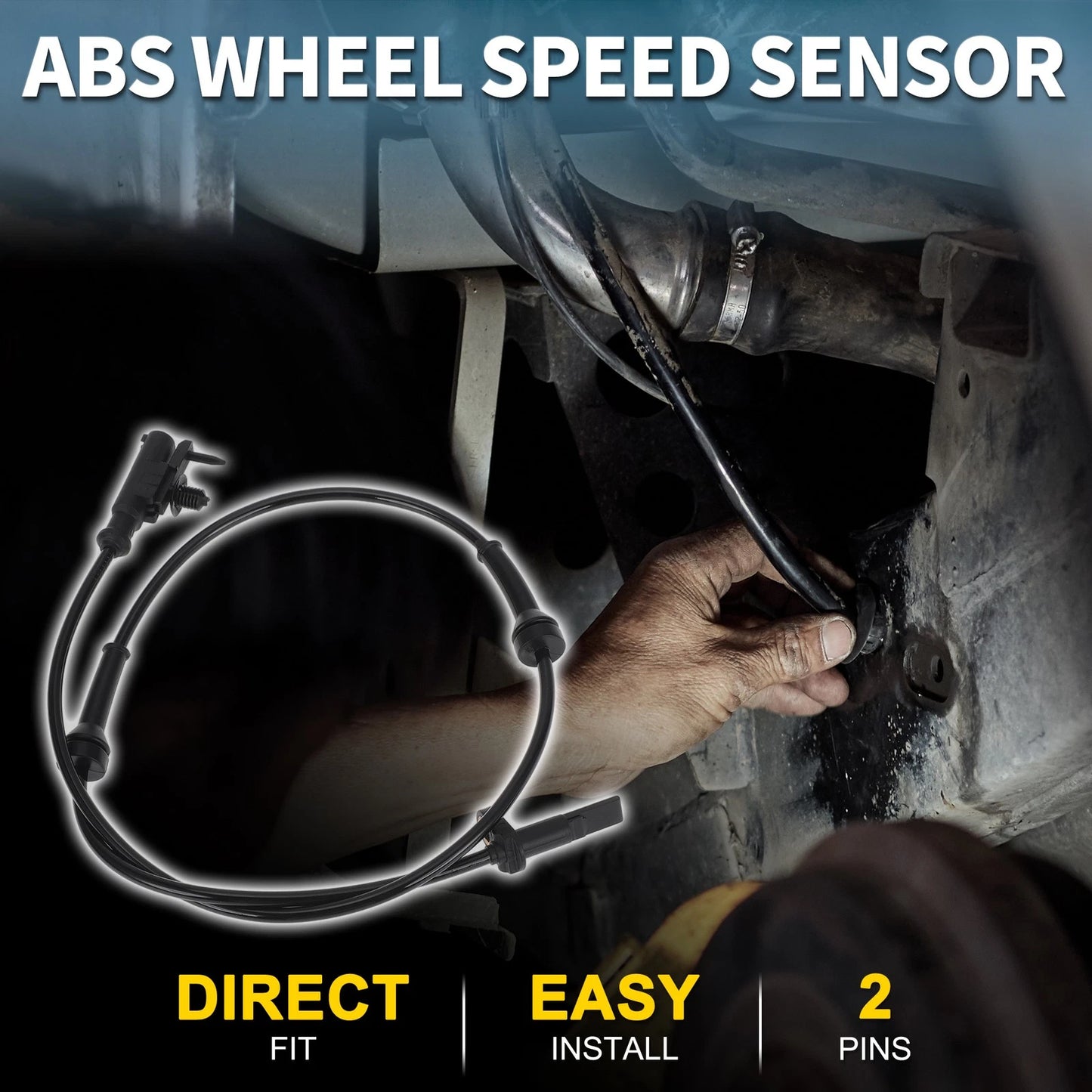 Front Right ABS Wheel Speed Sensor for Smart Forfour (2004-2006)
