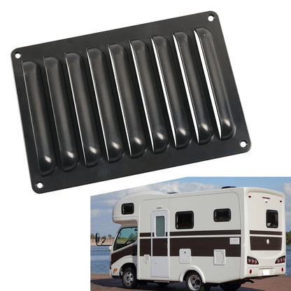 Air Vent Grill Cover for RV Bus - Black ABS Ventilation Grille Trim