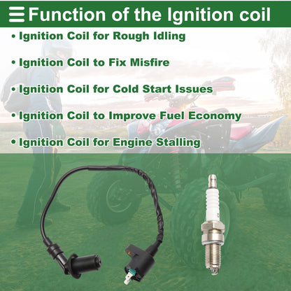 Ignition Coil Set for Honda CRF50F (2004-2013)