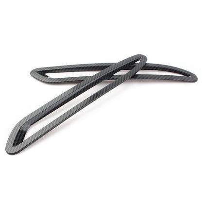 Rear Fog Light Cover Trims Carbon Look for Mercedes-Benz A-Class A220 (19-20)