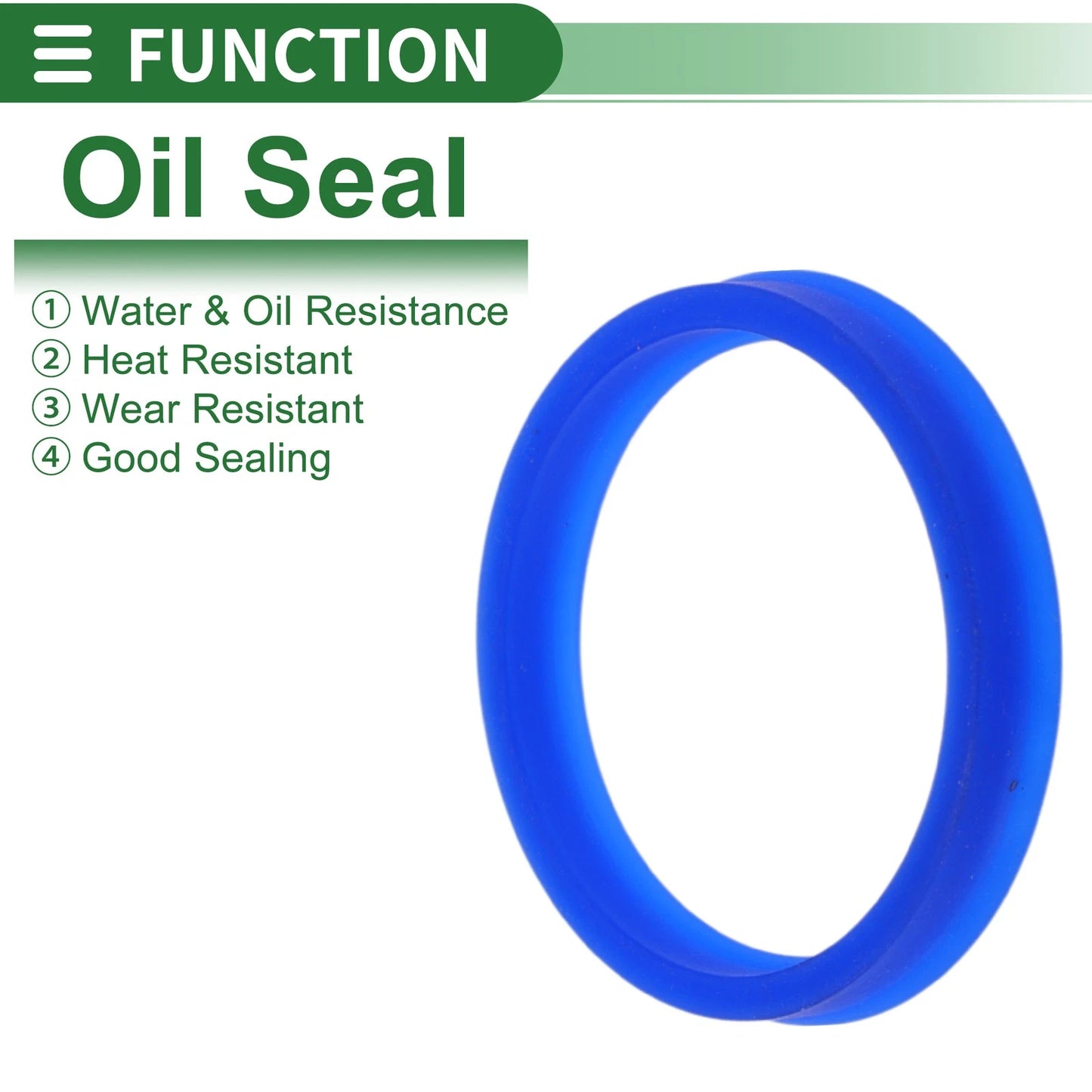 Oil Seal 45x52x8mm TPU Seal Ring Rotary Shaft Seal 5 Pcs for Make Model