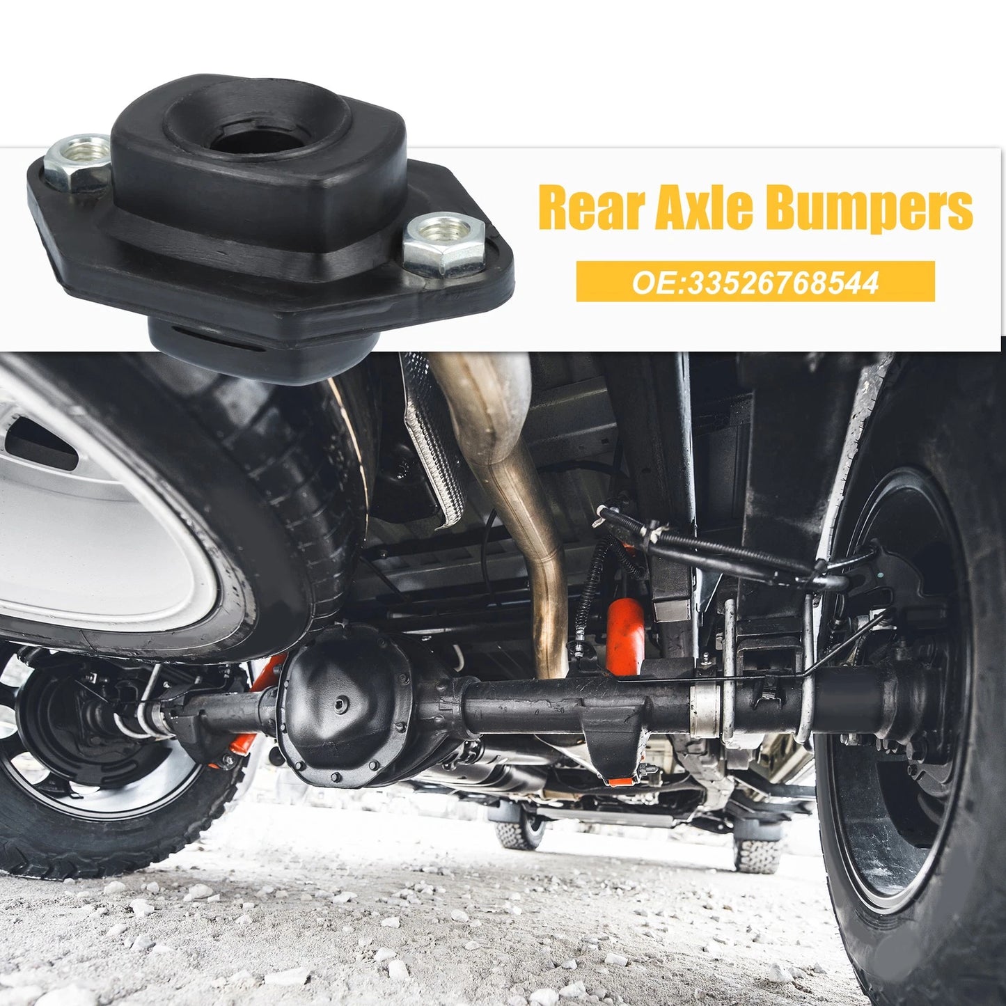 Rear Lower Jounce Bumpers for BMW 1 Series M (2011)