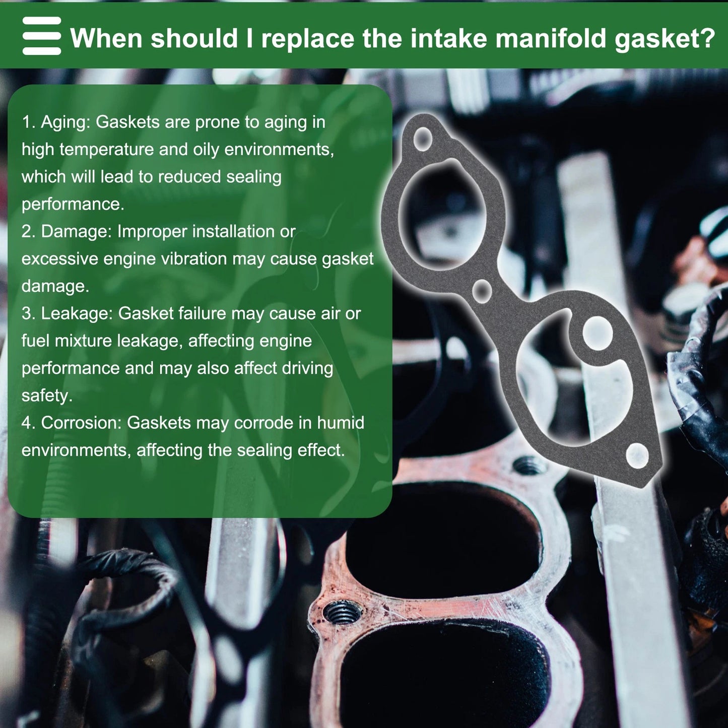 Intake Manifold Gasket for Mitsubishi Outlander (2018-2020)