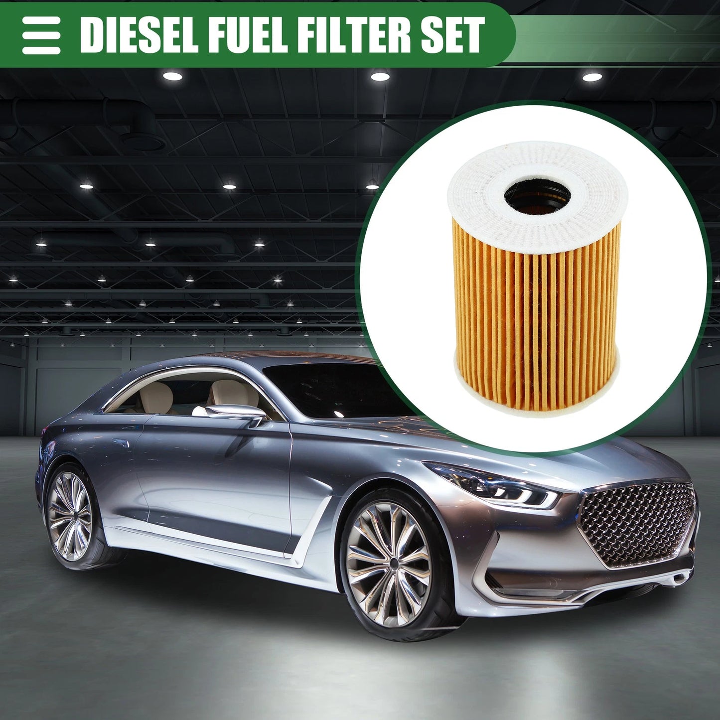 4 x Engine Oil & Fuel Filters for Kia Telluride (2020-2023)