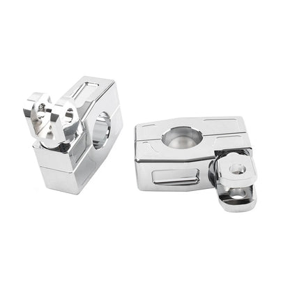 25MM Foot Peg Rest Clamp Bracket for Harley Crash Bar