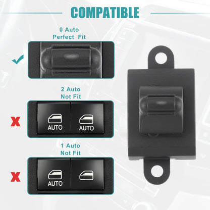 Rear Right Side Master Power Window Switch for Dodge Viper (2001-2001)