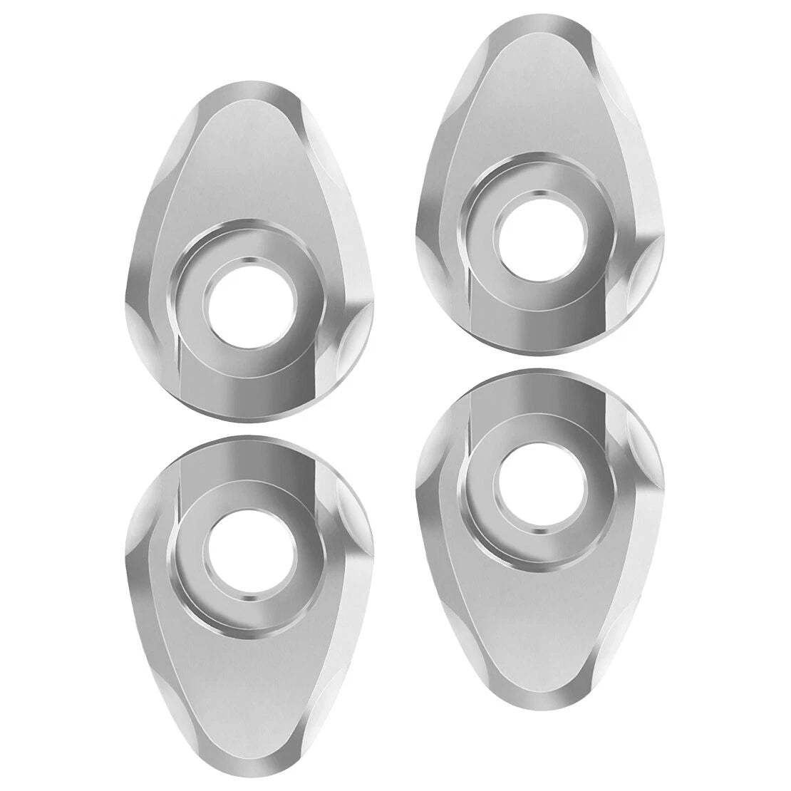 4 x Motorcycle Turn Signal Spacers for Honda, Yamaha, Kawasaki, Suzuki, BMW