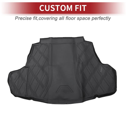 Cargo Liner Rear Trunk Mat Diamond Pattern TPE for Toyota Camry (2018–2023)