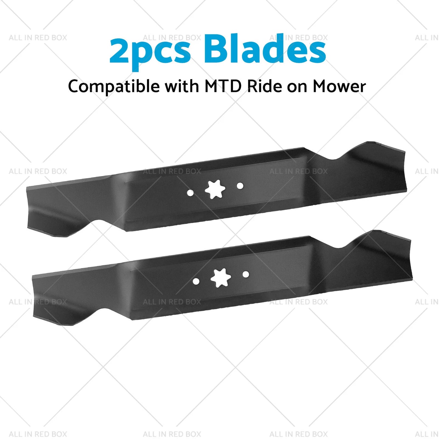 Blades for 38" MTD Ride-On Mowers (Fits 742-0654)