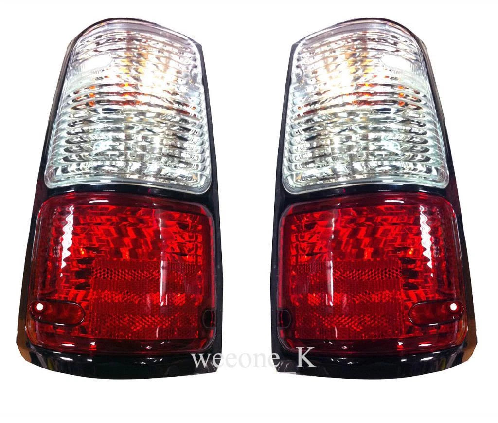Tail Lights 2 x Crystal Lens for Isuzu TFR UteRodeo (1991-1997)
