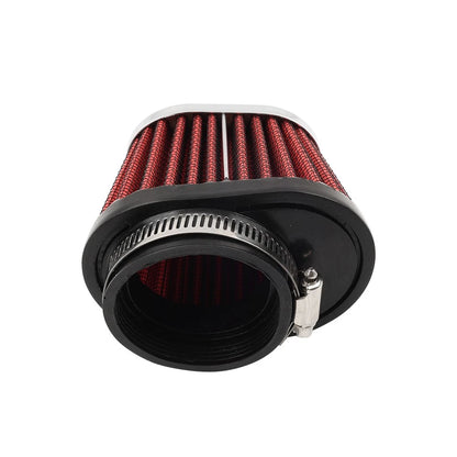55MM Motorcycle Oval Air Intake Filter Cleaner for Make & Model