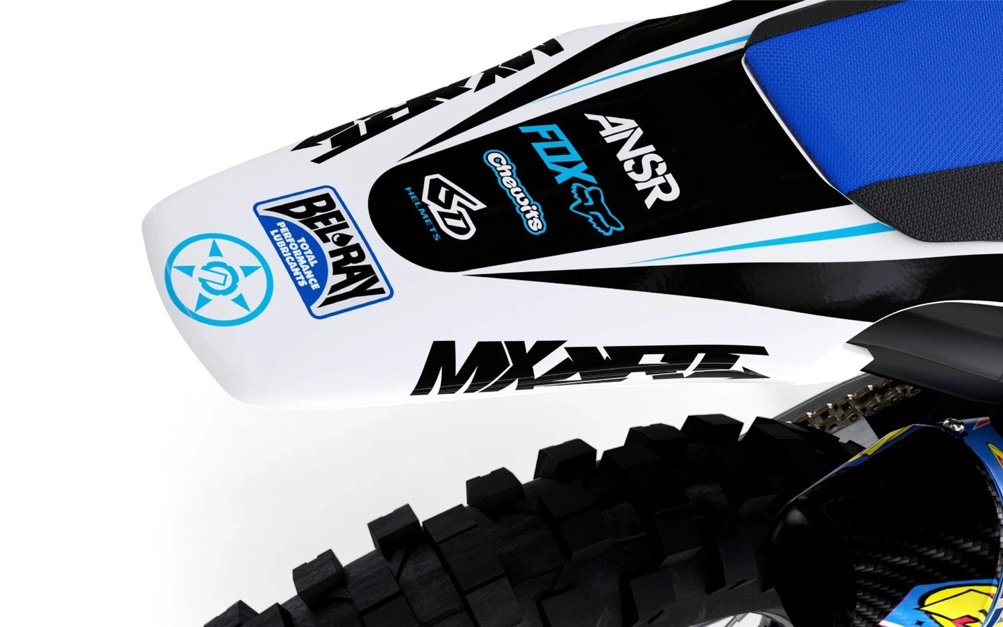 Ripped Style Decals Graphics Kit for Husqvarna TC 65 (2017-2023)