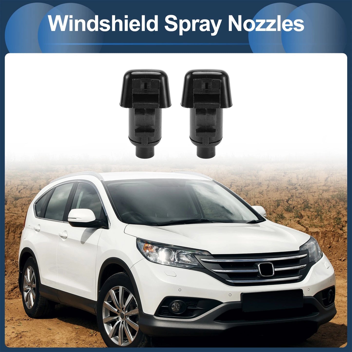 Windshield Washer Nozzle & Gasket for Jeep Grand Cherokee