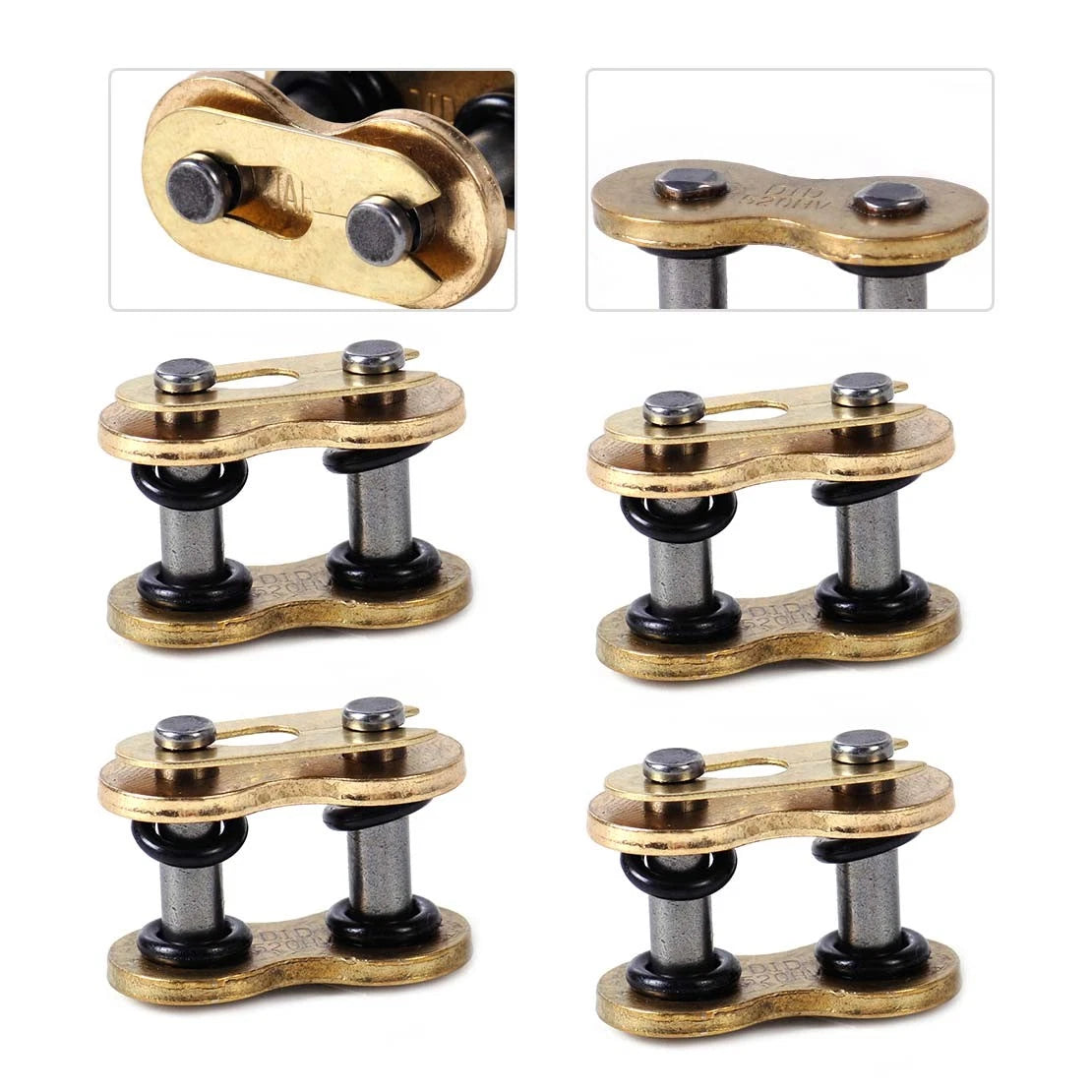 520HV Chain Link Drive Chain Rivet Link Clip Lock for Motorcycle Dirt Bike