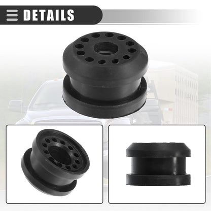 Transfer Case Linkage Bushing for Dodge Ram Rubber Black 4 x Pieces