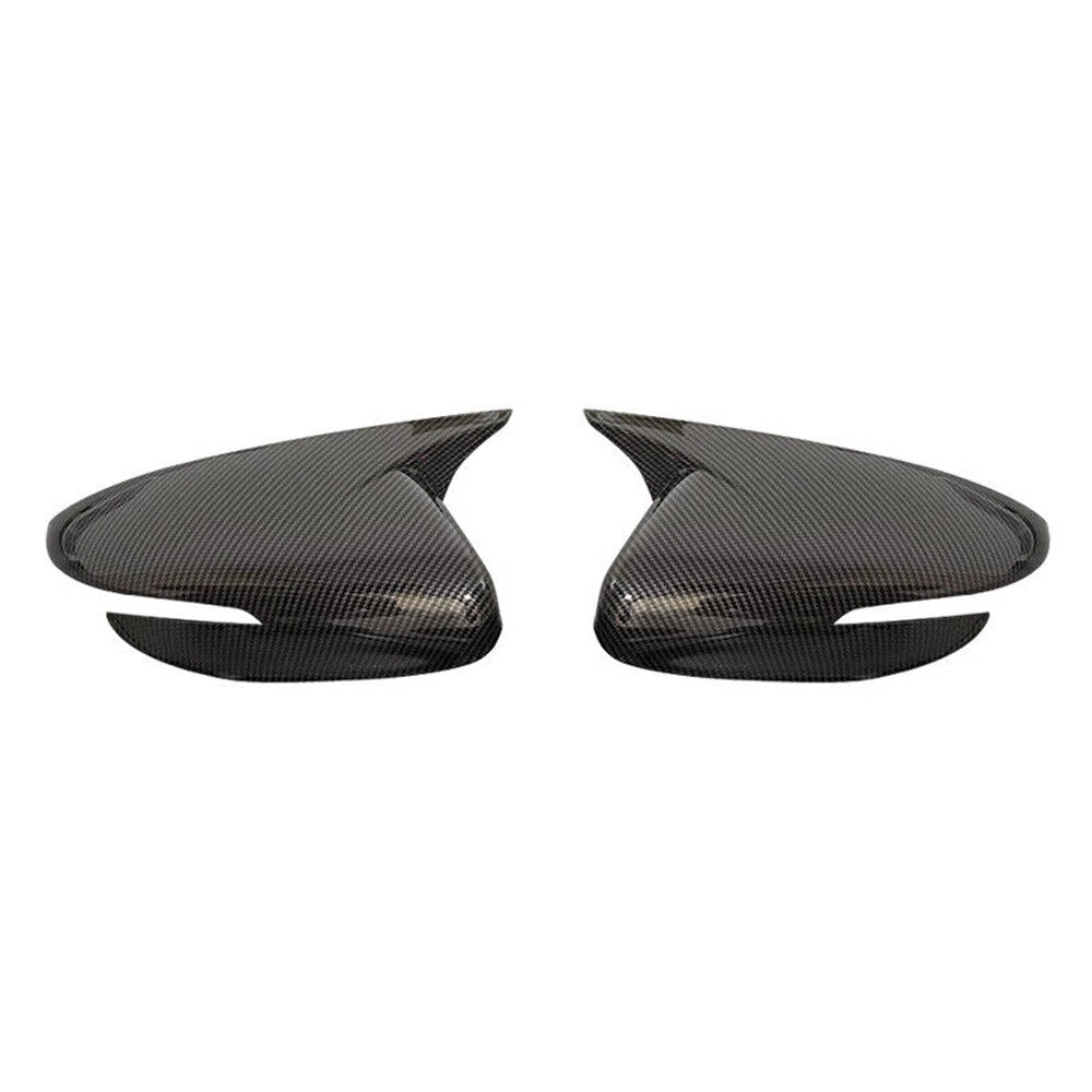 Carbon Fiber Look Rearview Side Mirror Covers for Kia Forte K3 (2013-2018)