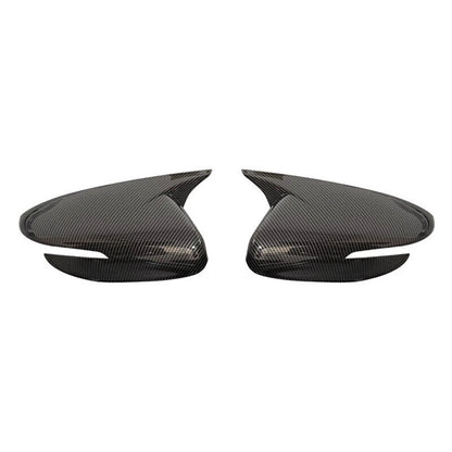Carbon Fiber Look Rearview Side Mirror Covers for Kia Forte K3 (2013-2018)