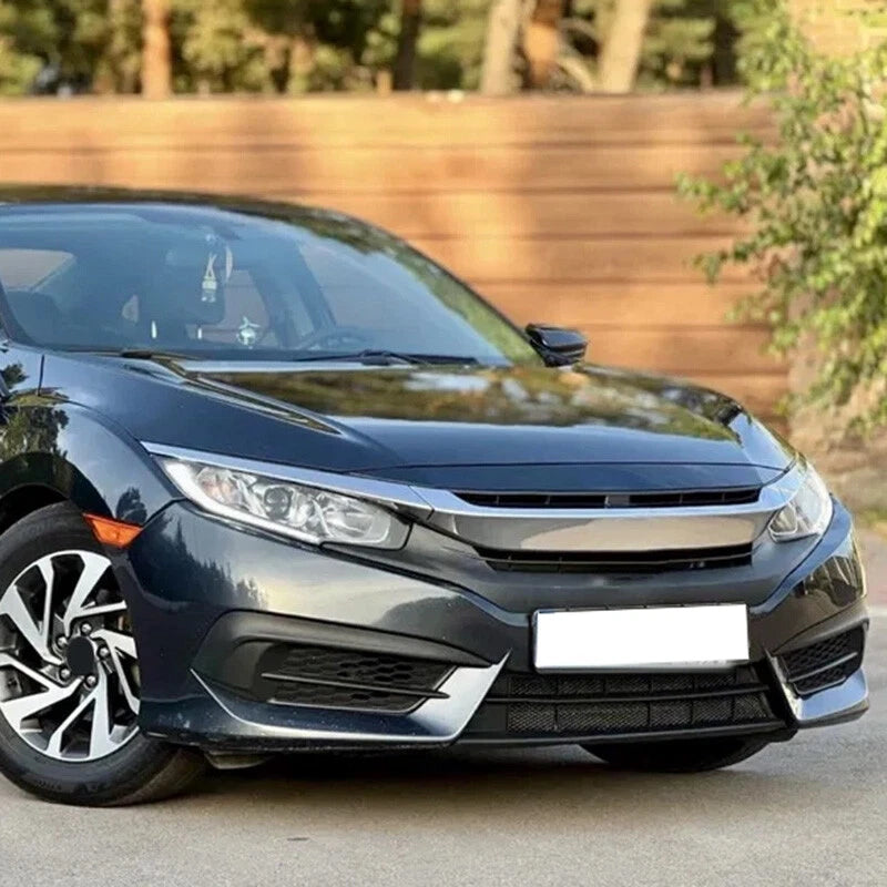 Fog Light Cover Frame Set for 2016-2018 Honda Civic Sedan & Coupe 2 x Pieces