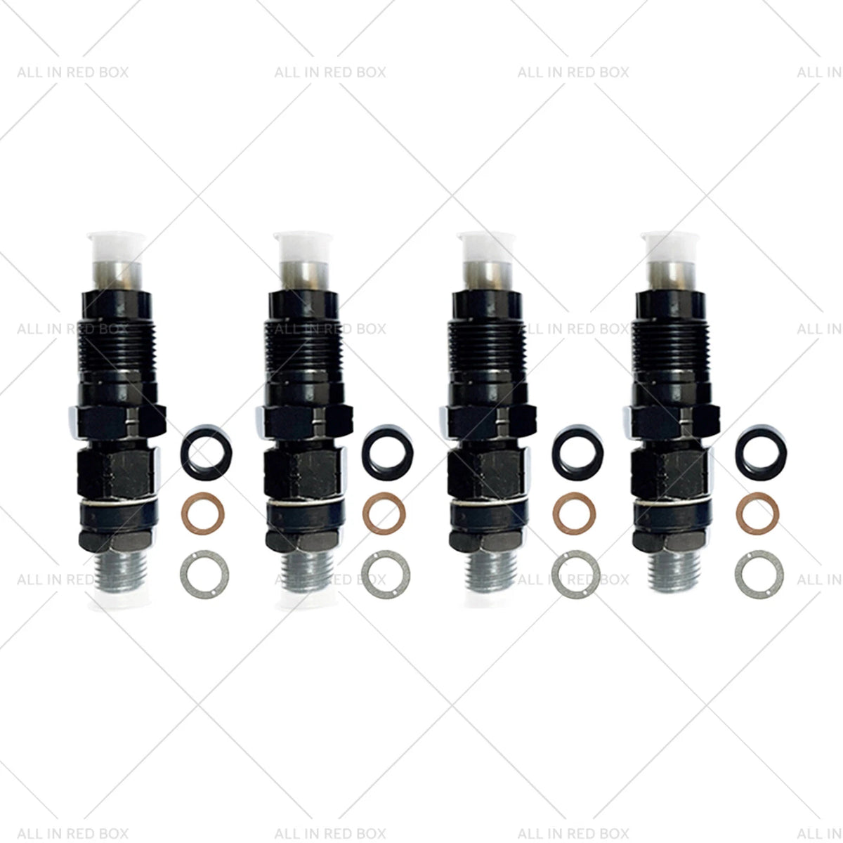 4 x Engine Fuel Injectors for Nissan Navara TD27 D21 (1988-1997)