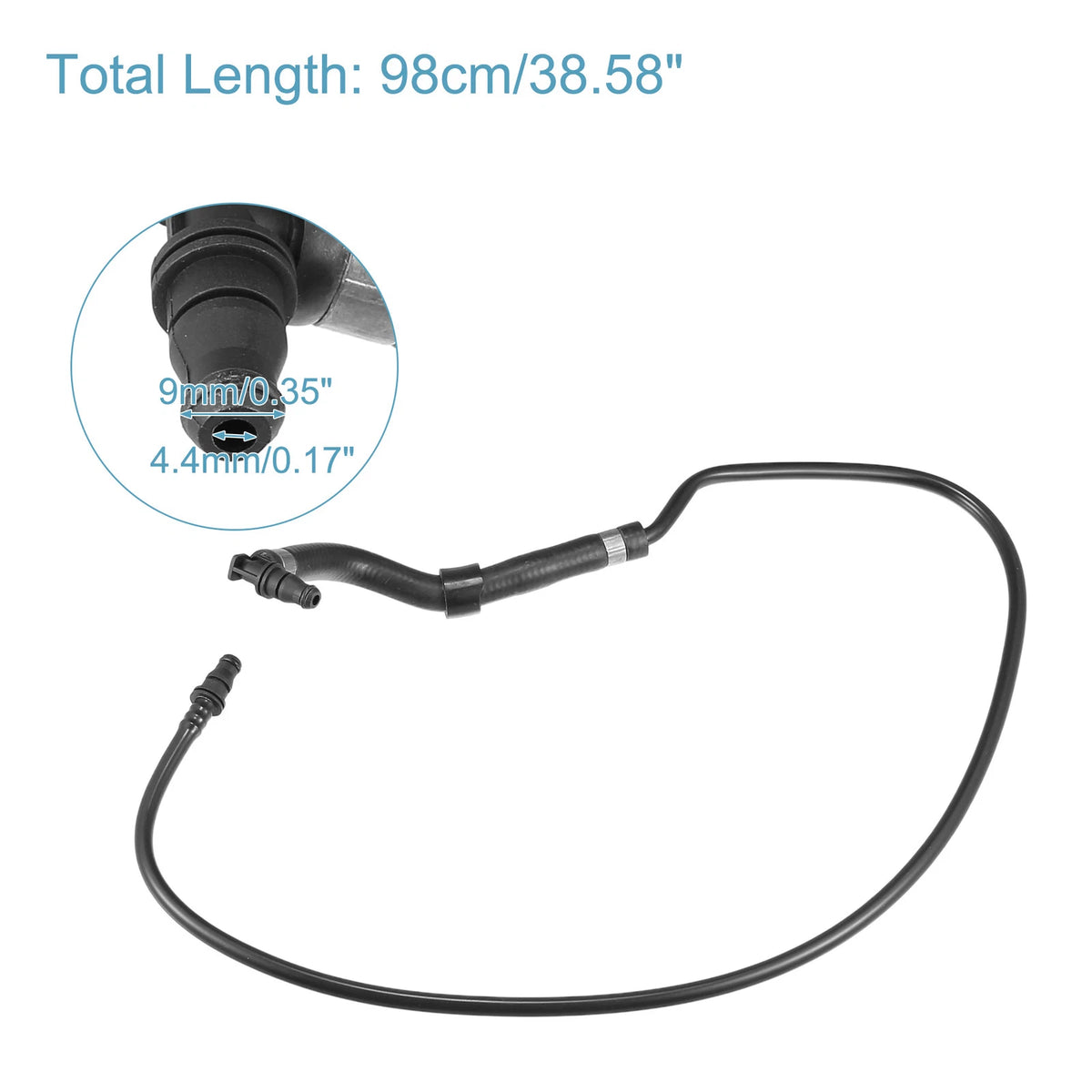 Radiator Coolant Heater Hose for Mercedes W211 S211 (2003-2009)