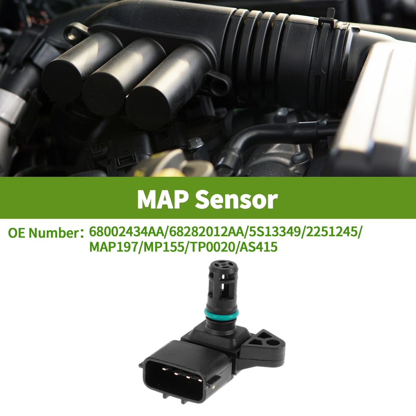 Manifold Absolute Pressure MAP Sensor for Dodge Ram 2500