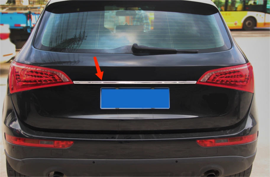 Stainless Steel Rear Trunk Lid Frame Cover for Audi Q5 (2009-2016) 1 x Trim