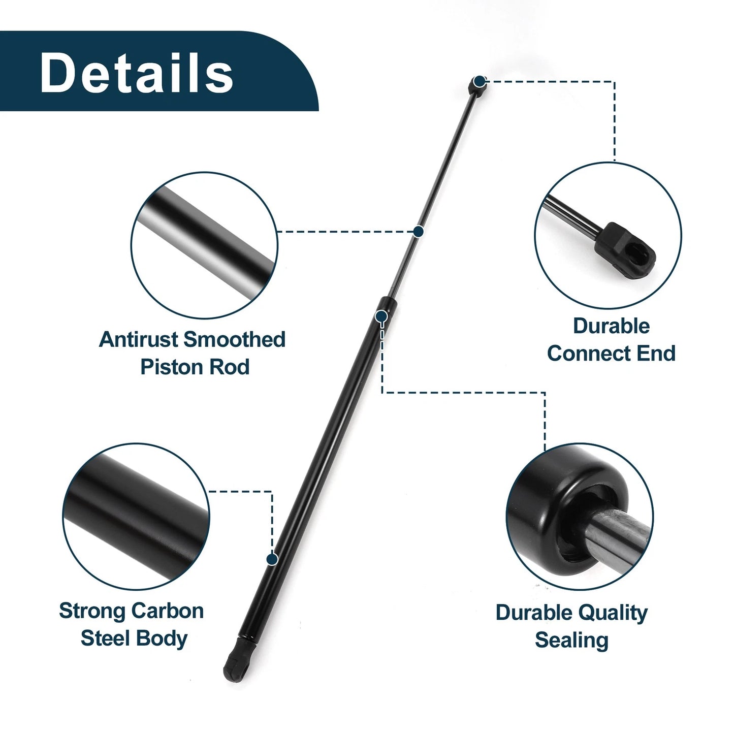Hood Lift Supports for Toyota Camry Sedan (2007-2011)