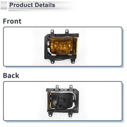 Right Front Bumper Side Marker Light Cover for BMW E30 (1982-1994)