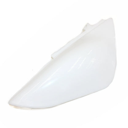 White Plastic Twin Exhaust Muffler Guard for CRF50 PIT PRO Dirt Bike