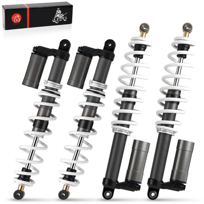 4 x Front And Rear Air Shock Absorbers for Polaris RZR S 800 EFI (2009–2012)