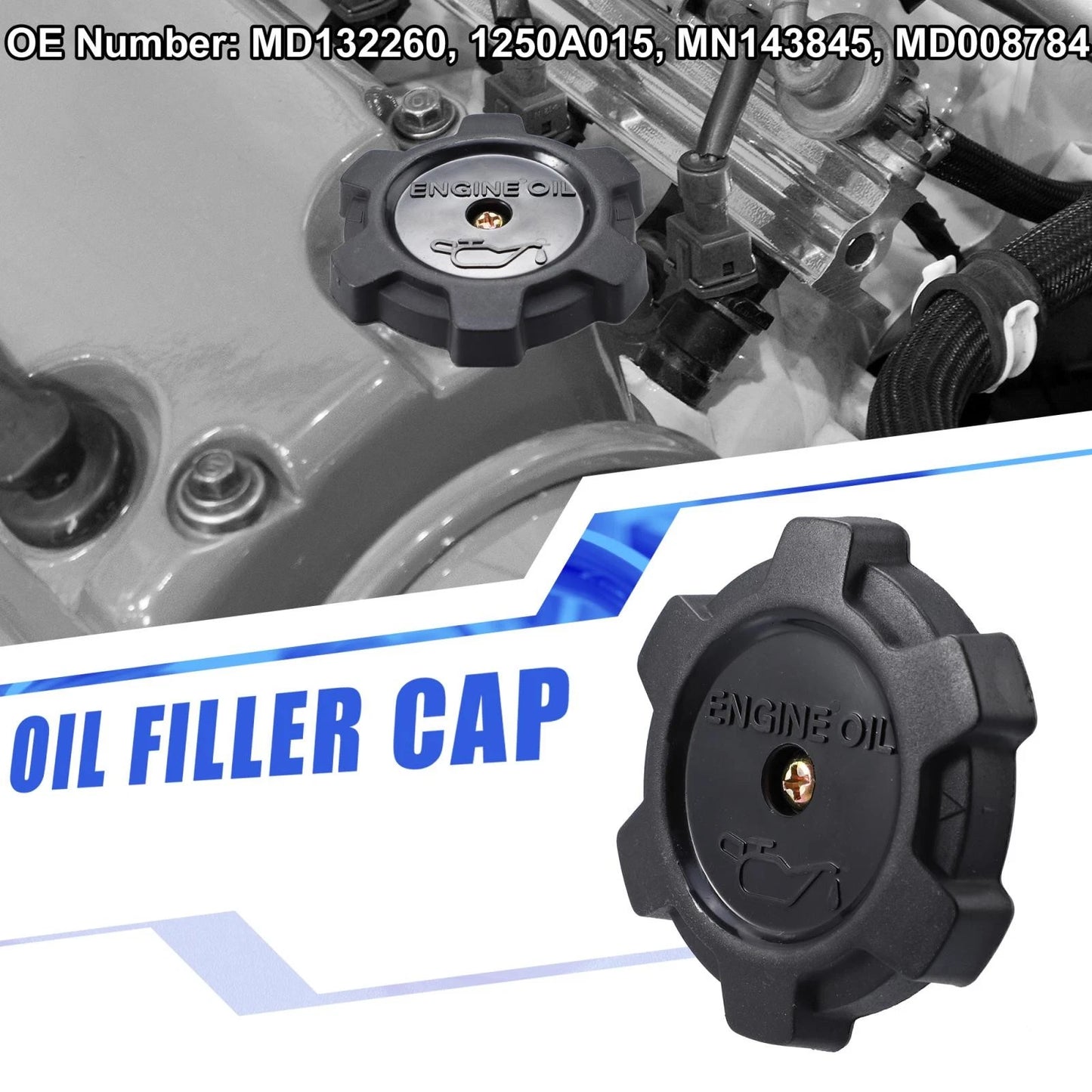 Fuel Tank Cap Cover for Mitsubishi Eclipse (2000-2005)