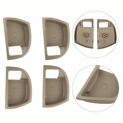 2 x Left Driver Inside Door Handle Beige Plastic for Fe (2007–2012)