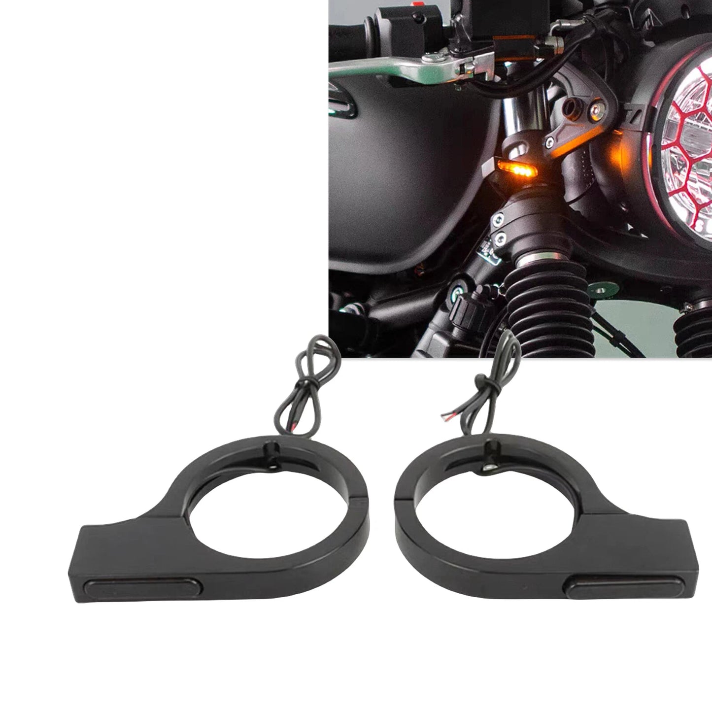 LED Turn Signal Lights for Harley Chopper