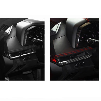 Forged Carbon Fiber Console Trim for Corvette C8 Z51 (2020-2023)