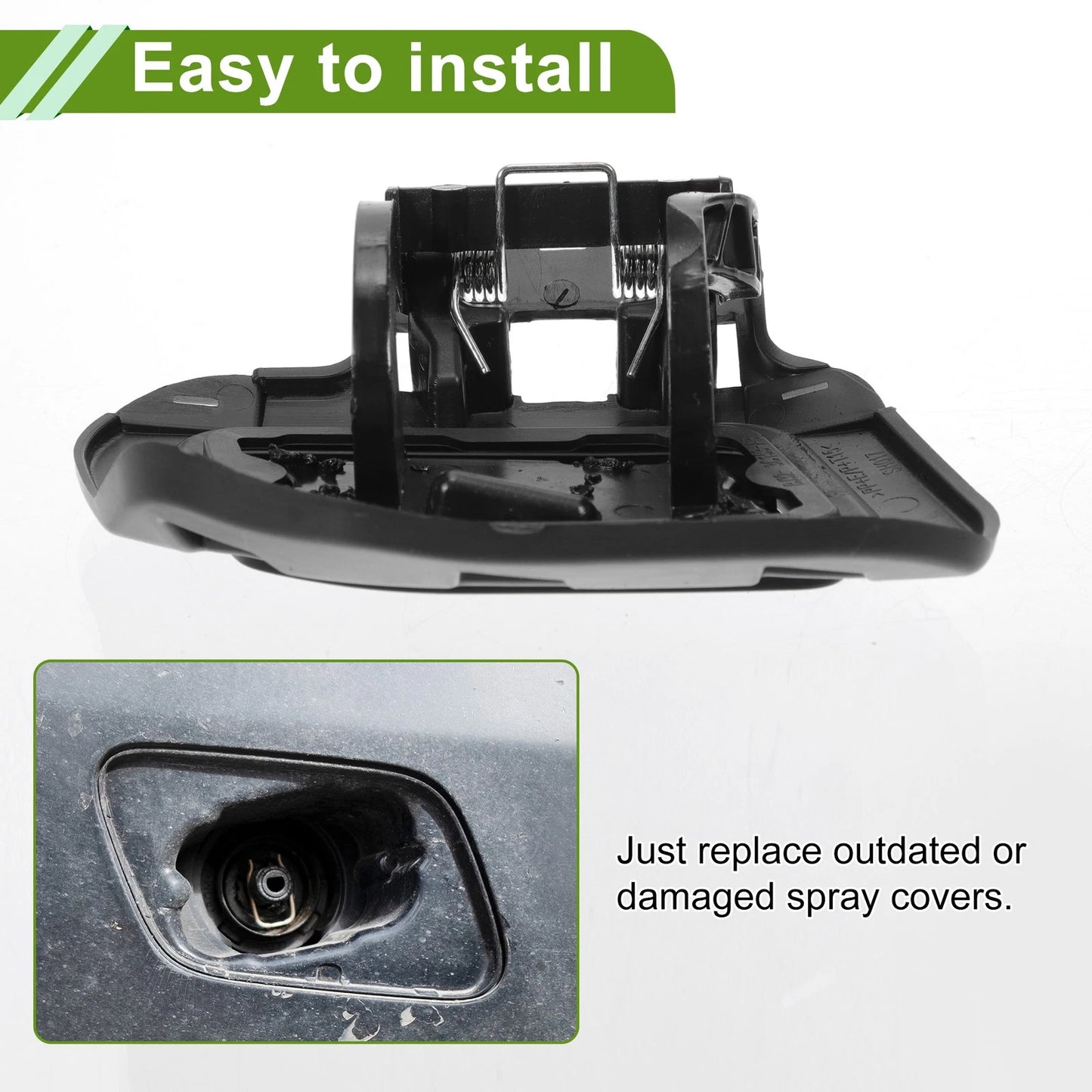 Front Left Washer Nozzle Cover for Land Rover Range Rover Evoque (2012-2020)