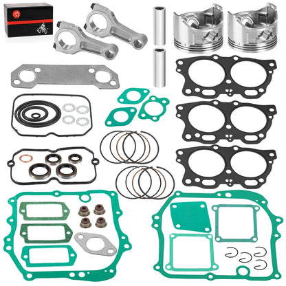 BILLET CONNECTING RODS & 0.5mm Piston for EZGO 4-Cycle Eh35C 350cc Robin
