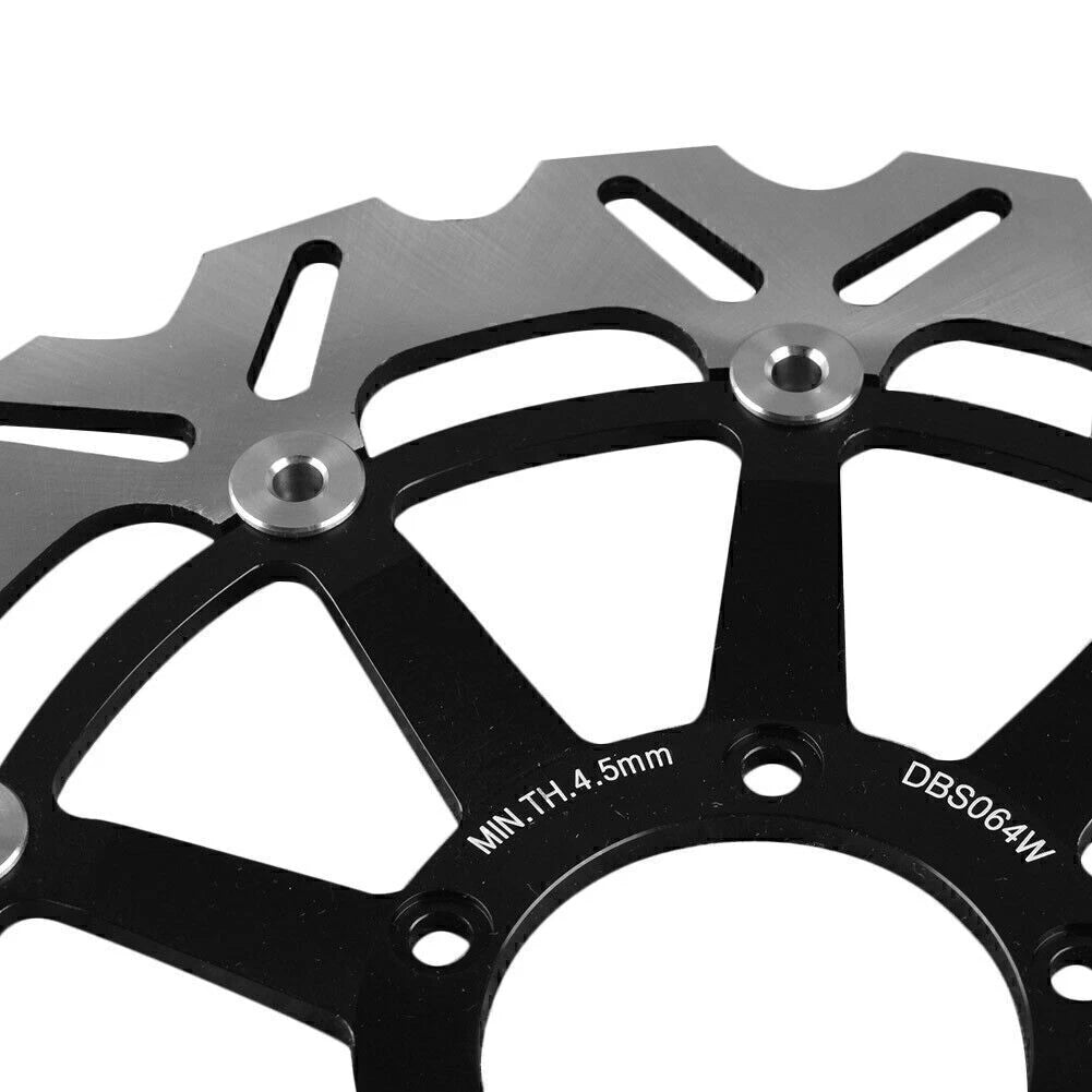Front Brake Disc Rotors for Ducati 749 (2002-2007) - Black, 2 x Rotors