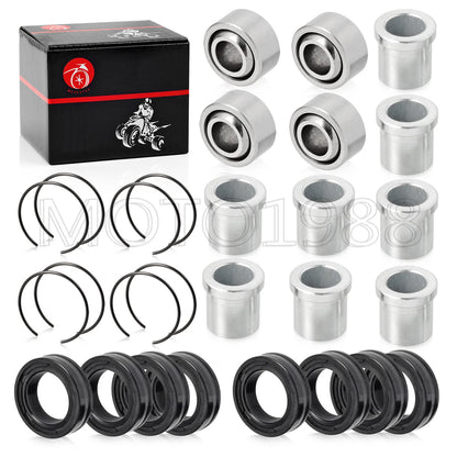 2 x Front Lower/Front Upper A-Arm Bushings for Honda TRX450ER (2006–2014)
