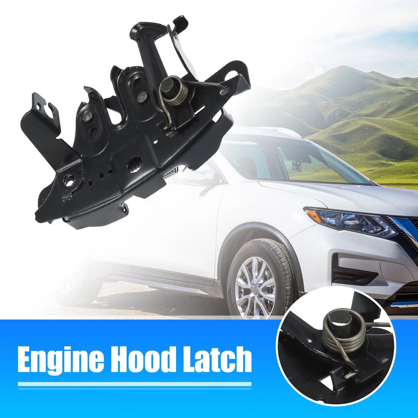 Hood Lock Latch for Nissan Rogue (2014-2019)