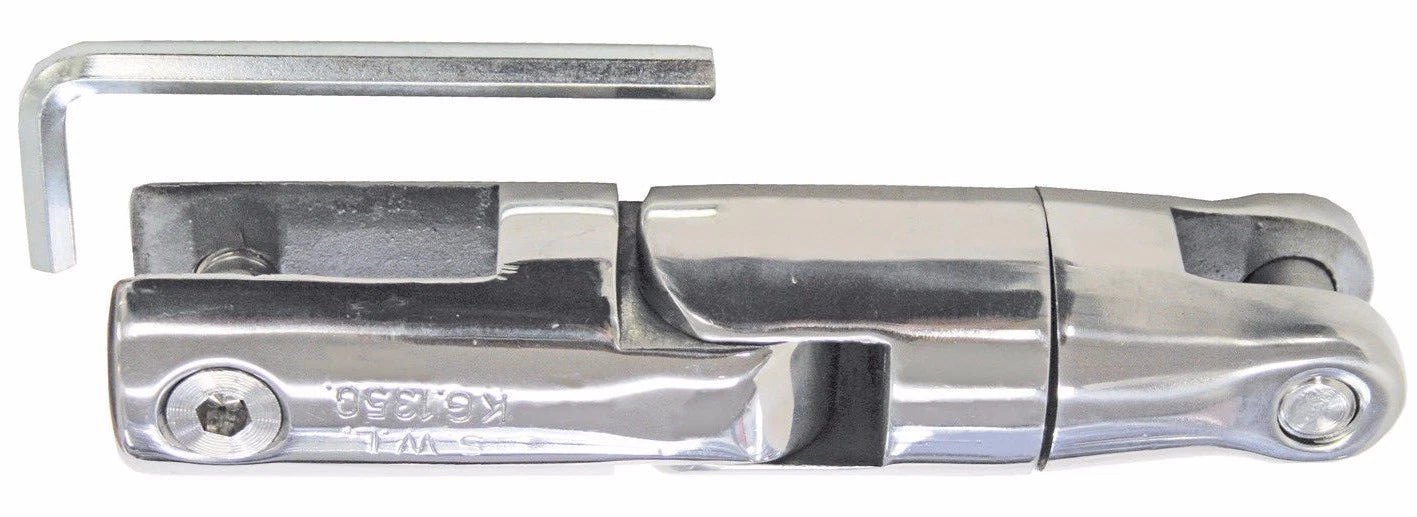 Double Anchor Swivel 8-10MM Chain SWL1350KG 316 Stainless Steel, Allen Key