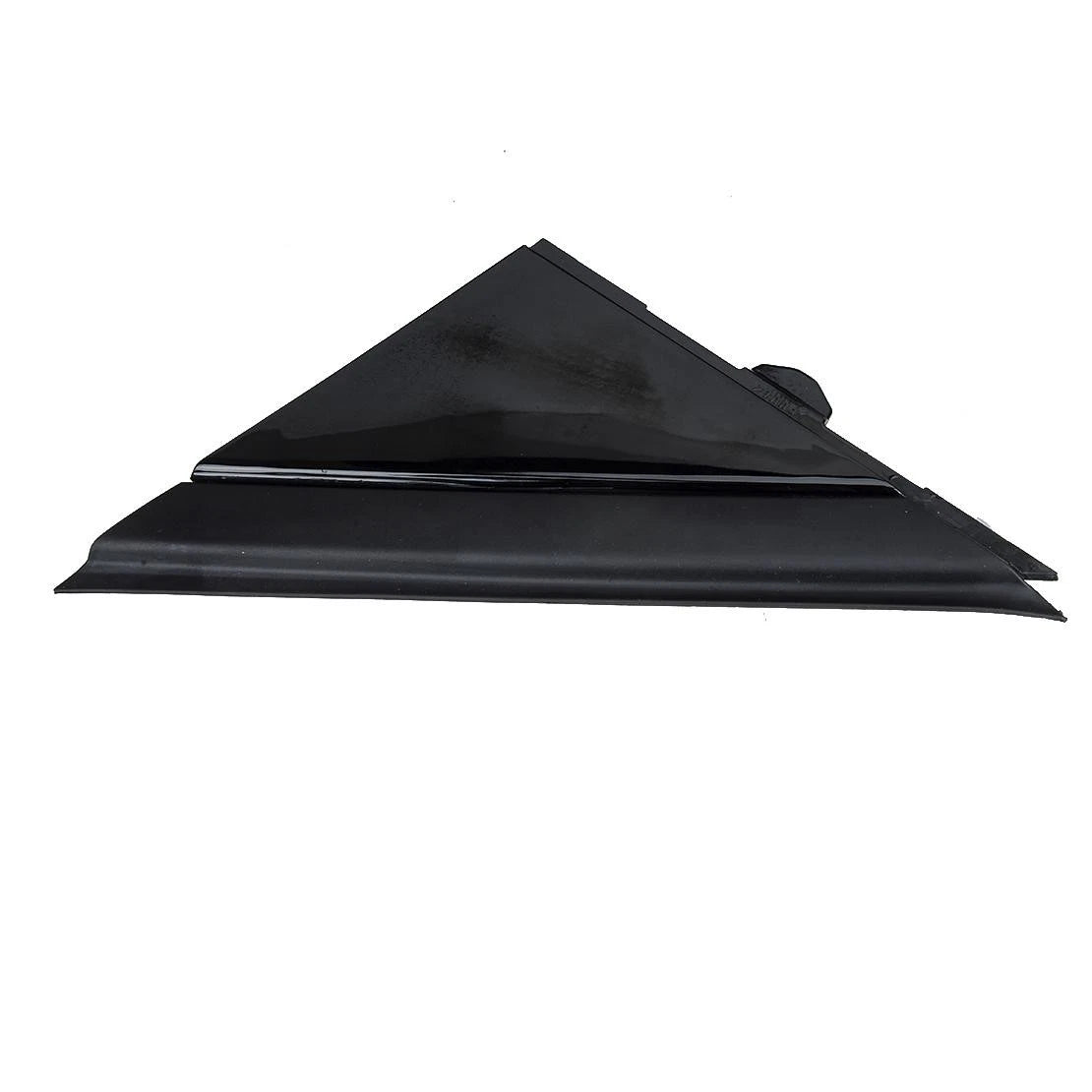 Gloss Black Left Door Mirror Cover for Fiat 500 (2012-2017)