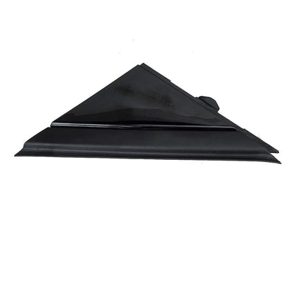 Gloss Black Left Door Mirror Cover for Fiat 500 (2012-2017)