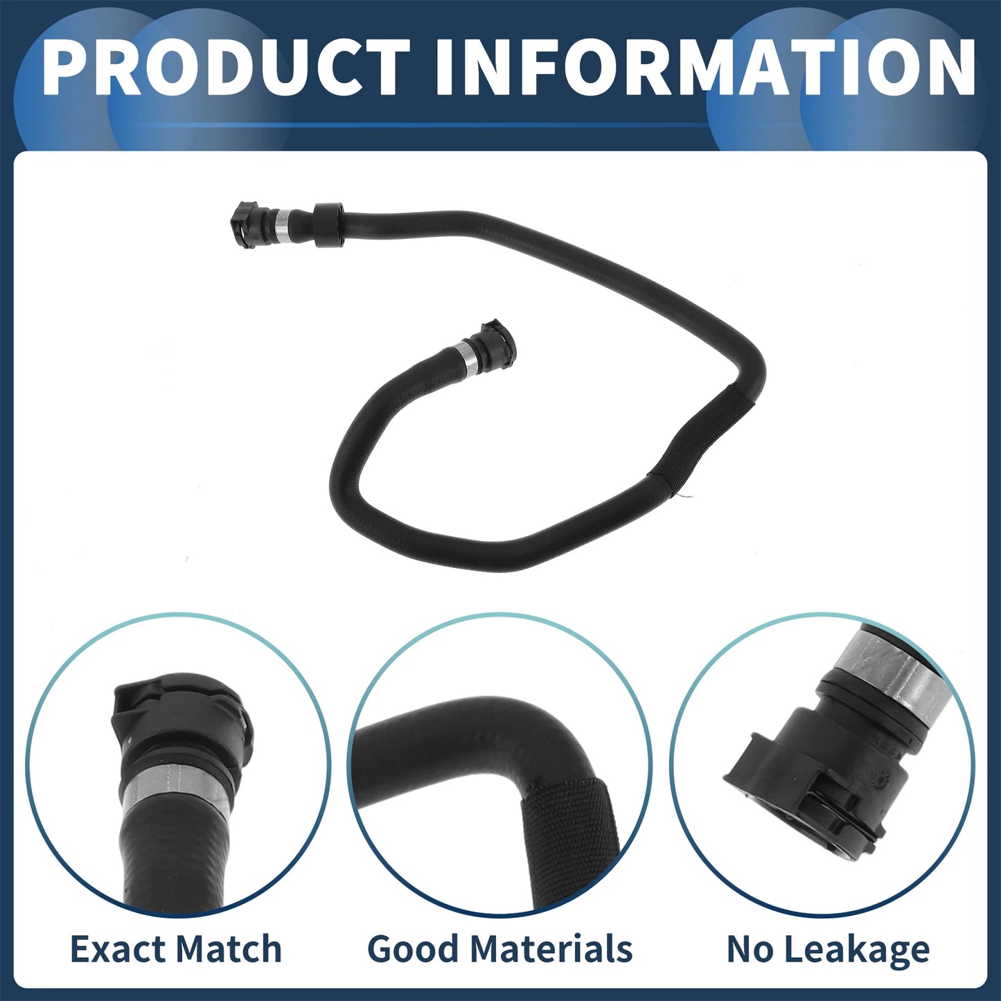 Radiator Hose for BMW 640i, 740i (2011-2017)