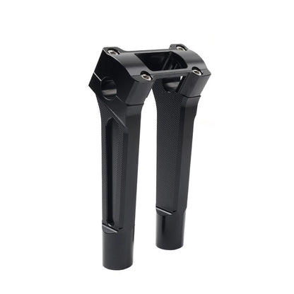 Black 8" Pullback Handlebar Riser for Harley Dyna M8 Softail Street Bob (2018-2021)