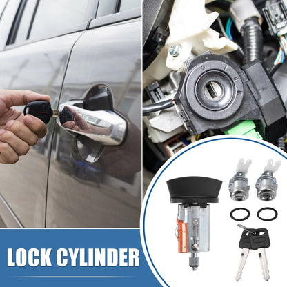 Door Cylinder Ignition Switch Lock with Key for Ford F-150 (2004-2008)