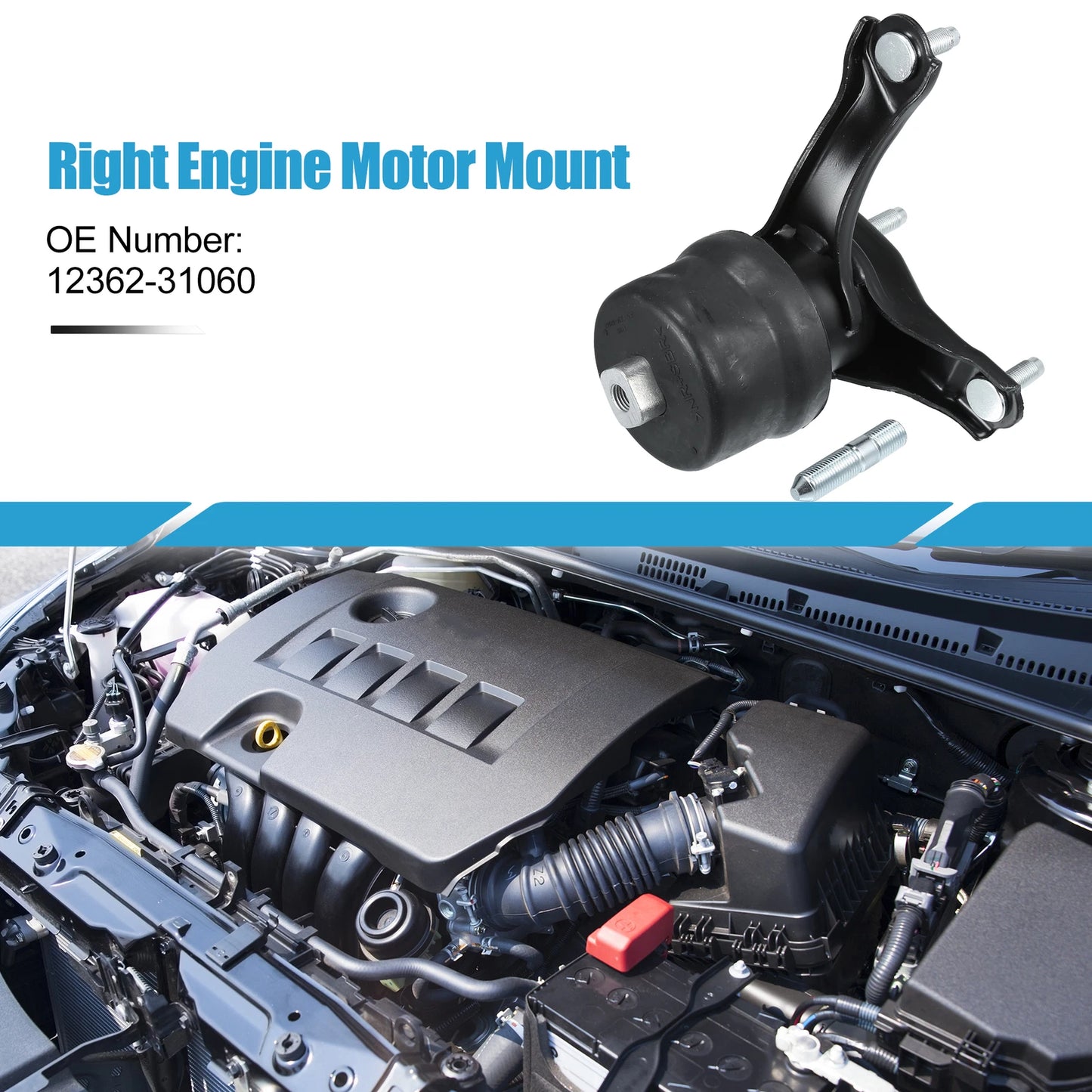 Right Engine Motor Mount for Toyota Highlander (2008-2011)