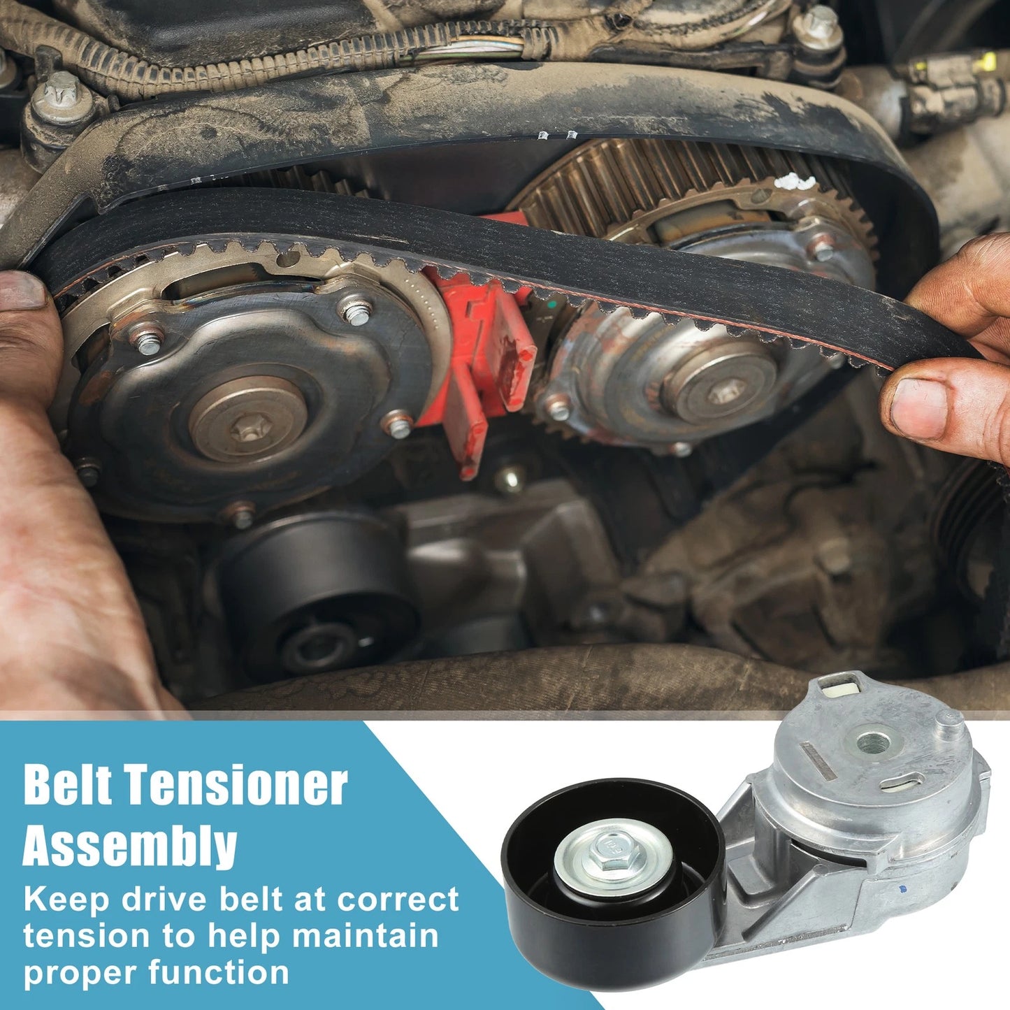 Belt Tensioner Pulley Assembly for Chevrolet Colorado (2004 - 2012)