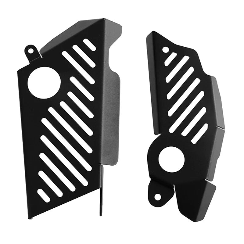 Front L+R Heel Guard Rearset Foot Peg Covers for Ducati Desert X (2022-2024)