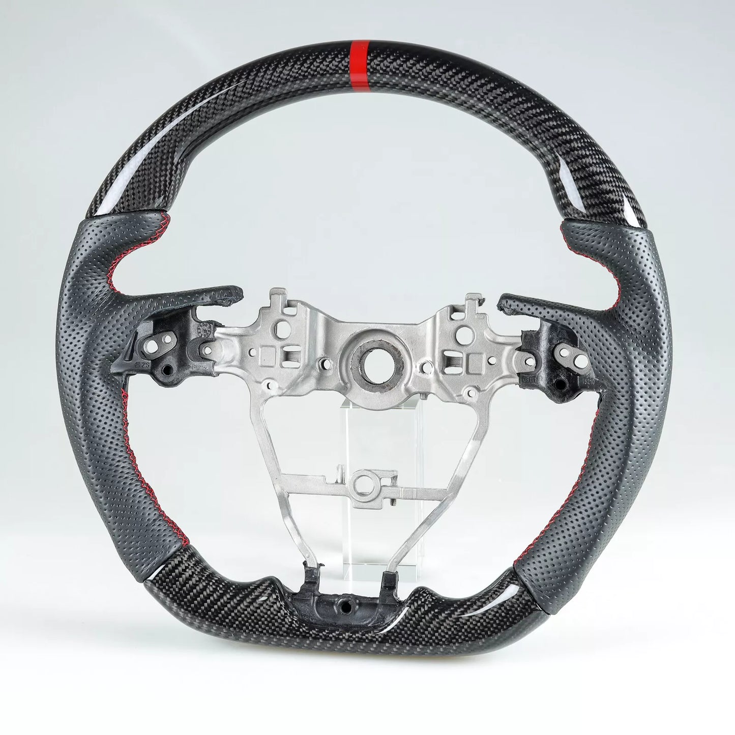 Carbon Fiber Flat Steering Wheel for Toyota Camry Corolla RAV4 (2012-2023)